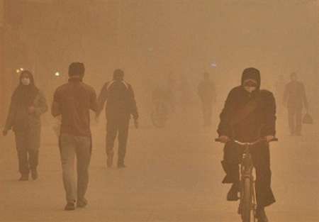 گرد و غبار در اهواز و خرمشهر به چهار برابر حد مجاز رسید