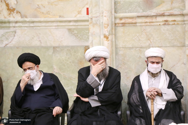 مراسم بزرگداشت همسر آیت الله جوادی آملی در مسجد اعظم قم