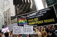 تظاهرات ضد ترامپ نیویورک