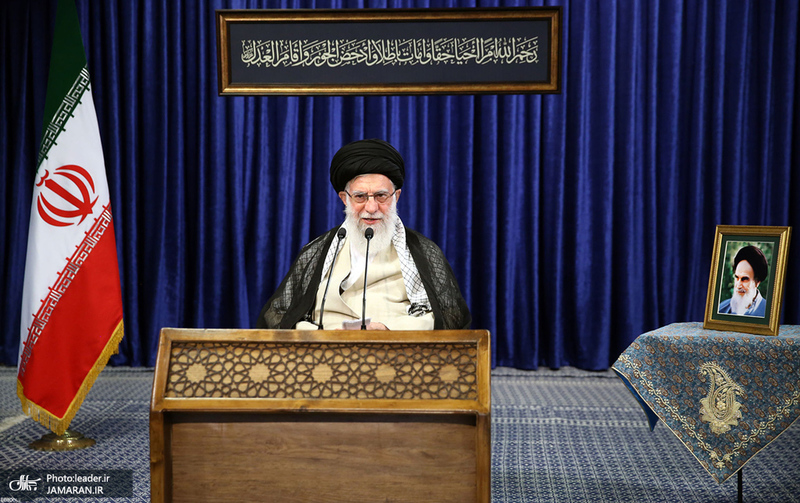 ارتباط تصویری رهبر معظم انقلاب با همایش سراسری قوه قضائیه