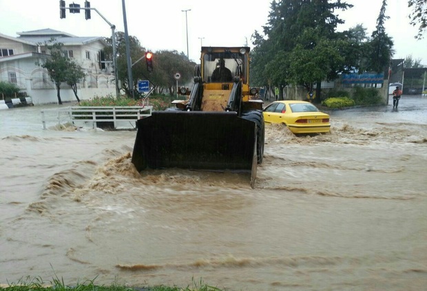 هواشناسی مازندران نسبت به بارندگی شدید و جاری شدن سیلاب هشدار داد