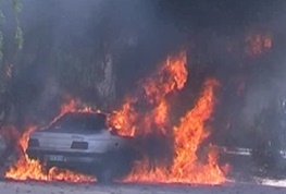 ۷ کشته و زخمی حاصل تصادف در محور بابامیدان -یاسوج ۴ نفر بر اثر حادثه سوختند