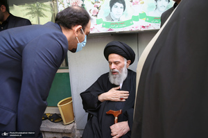 مراسم تشییع آیت الله سید مهدی موسوی بجنوردی (ره) در تهران