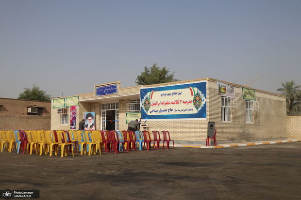 افتتاح 2 مدرسه خیرساز در باوی