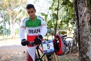 دوچرخه سوار قزوینی به نخستین مدال ایران در رشته دانهیل دست یافت