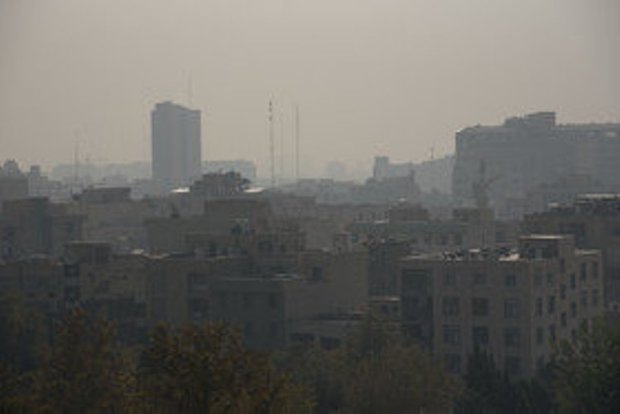 هوای تهران با شاخص 124 ناسالم برای گروه های حساس