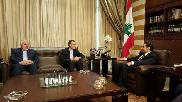 جابری انصاری با نخست وزیر لبنان دیدار کرد