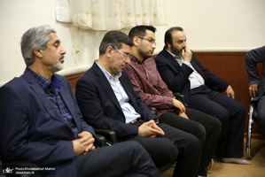 دیدار شورای مرکزی انجمن اسلامی فارغ التحصیلان دانشکده فنی دانشگاه تهران با سید حسن خمینی