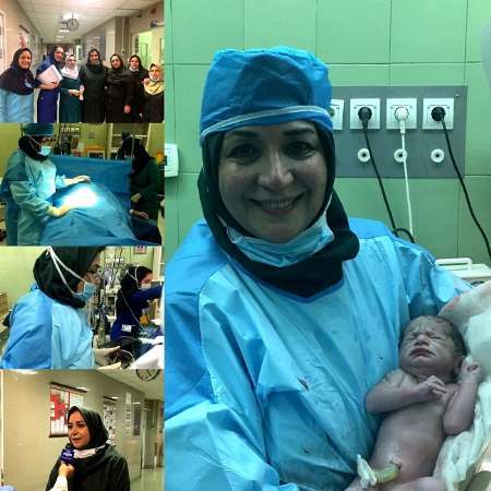 تولد نخستین نوزاد روش PRP  در بیمارستان فاطمیه همدان