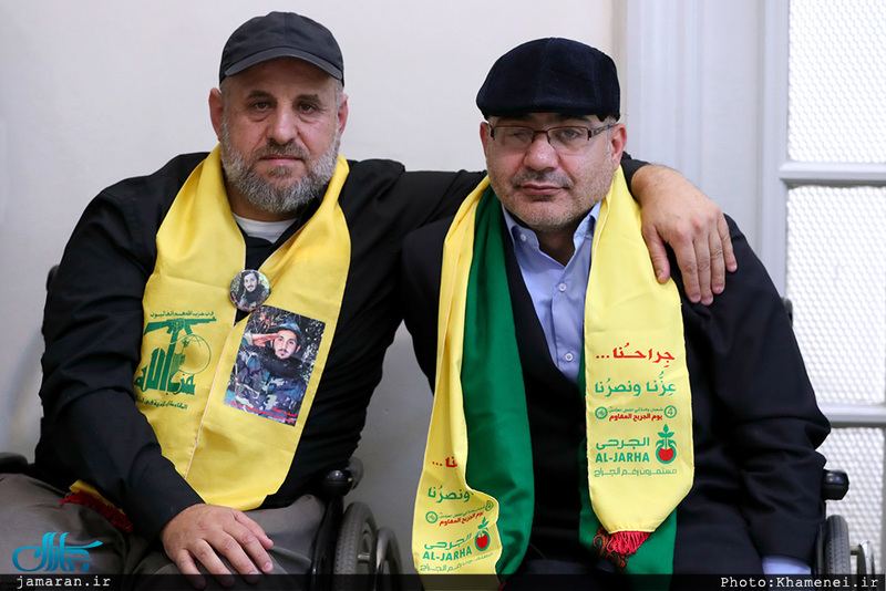 دیدار جانبازان حزب‌الله لبنان با رهبر معظم انقلاب