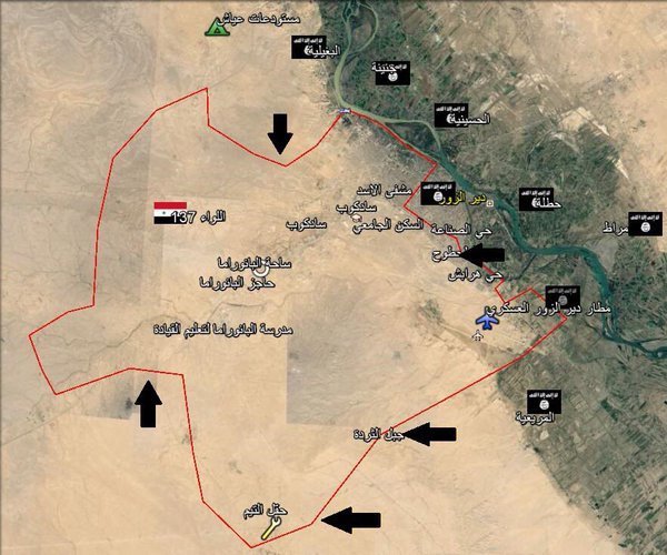 داعش برای اعلام دیرالزور به عنوان "پایتخت" جایگزین تلاش می کند 