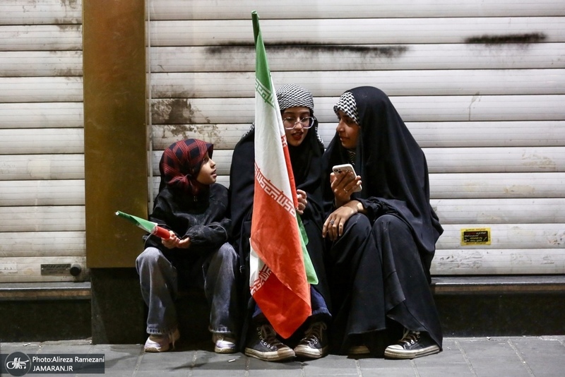 چهل و هشتمين اجتماع پرشور مردم در محله پيروزی