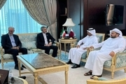 دیدار علی باقری با دو دیپلمات ارشد قطری در دوحه برای مذاکرات هسته ای
