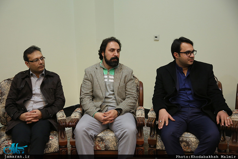 دیدار مدیران کنفدراسیون داژبال با سید حسن خمینی