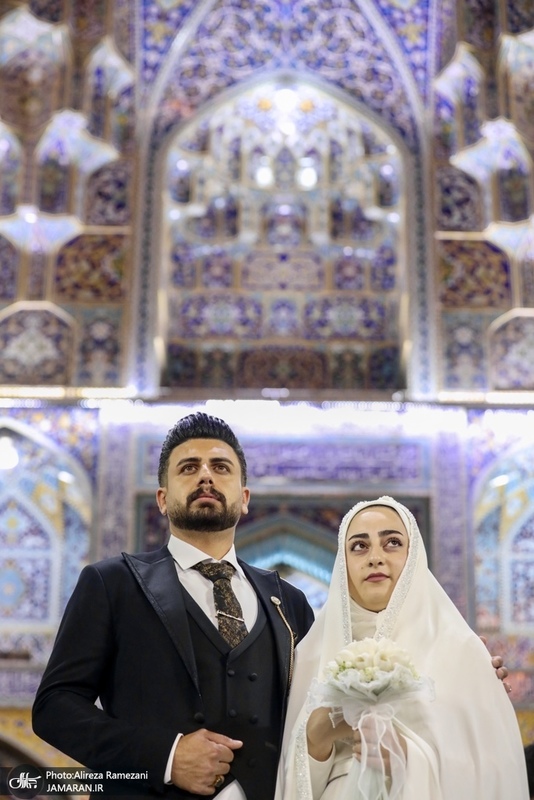 حال و هواى حرم مطهر امام رضا (ع) در شب ولادت