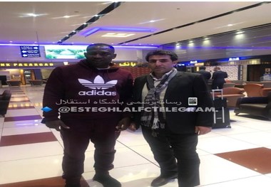 مهاجم مدنظر باشگاه استقلال وارد ایران شد + عکس
