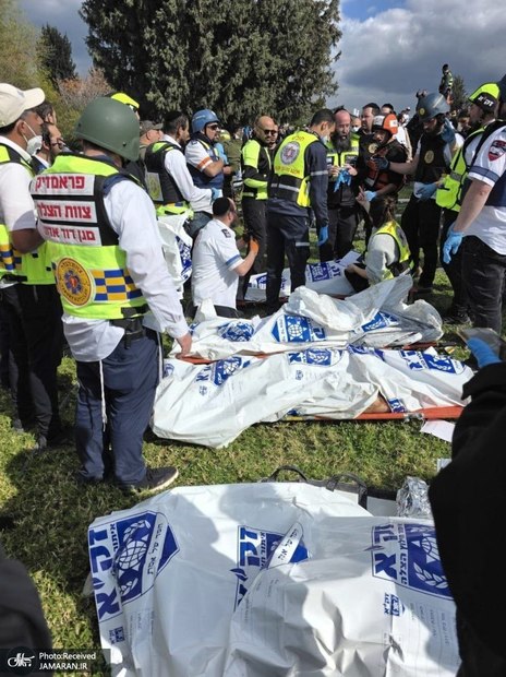 حمله موشکی ایران به شهرک صهیونیستی بیت شیمش و کشته شدن دستکم هشت صهیونیست + عکس ها