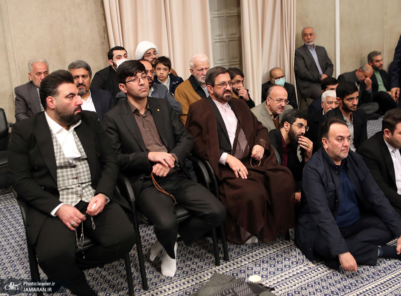 دیدار مداحان اهل‌بیت (ع) با رهبر معظم انقلاب