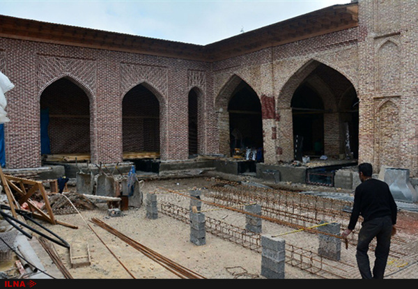 پایان70 درصدی پروژه مرمتی مسجد جامع ساری