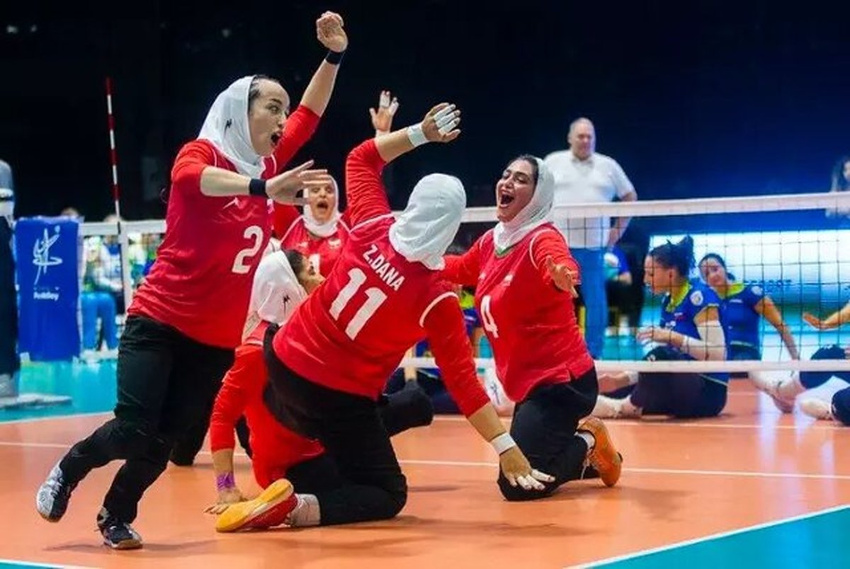 اولین پیروزی تیم ملی والیبال نشسته زنان ایران در قهرمانی جهان