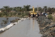 550 میلیون مترمکعب سیلاب در بیابانهای اطراف خرمشهر مهار شد