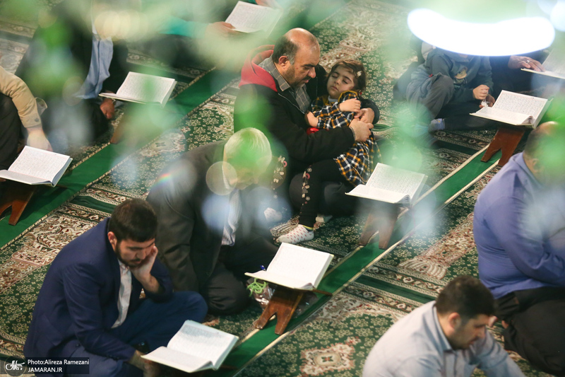 محفل انس با قرآن کریم در حرم مطهر حضرت عبدالعظیم حسنی (ع)