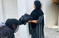 مراسم برافراشتن پرچم عزا به مناسبت آغاز محرم توسط هندوها در پنجاب، هند. (5)