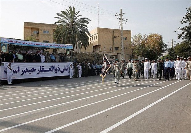 نیروهای مسلح استان بوشهر توانمندی خود را به نمایش گذاشتند