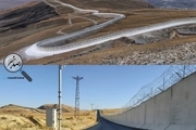ساخت دیوار بتنی ترکیه در مرز ایران تکمیل شد + عکس