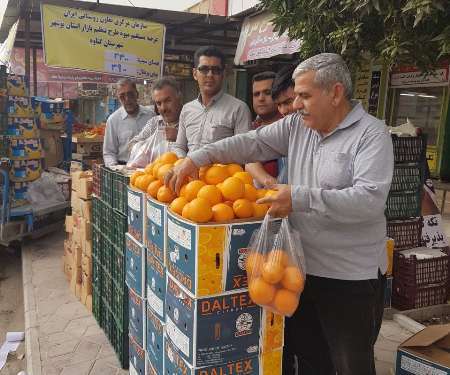 35 تن میوه عید در شهرستان گناوه توزیع شد