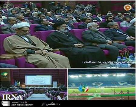 ورزشگاه 25 هزار نفری امام رضا(ع) در مشهد بهره برداری شد