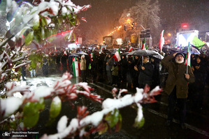 اجتماع مردمی در میدان تجریش تهران