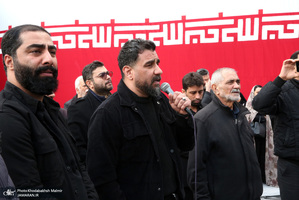 مراسم تشييع شهيد درياسالار علی شمخانی در امام زاده صالح (ع)