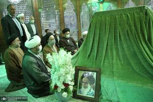 حضور سید محمد خاتمی در حرم مطهر امام‎ خمینی (س)