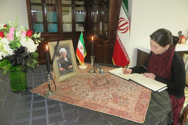 گشایش دفتر یادبود آیت‌الله هاشمی رفسنجانی در نیویورک