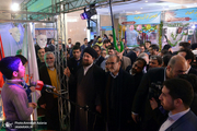 بازدید سید حسن خمینی از اولین نمایشگاه دستاوردهای کانون‌های تربیتی و فرهنگی شهر تهران
