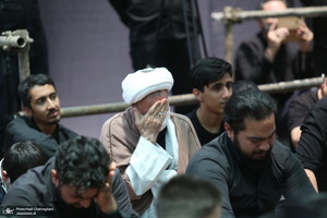 مراسم شهادت امام جعفر صادق(ع) با حضور آیت الله العظمی وحید خراسانی