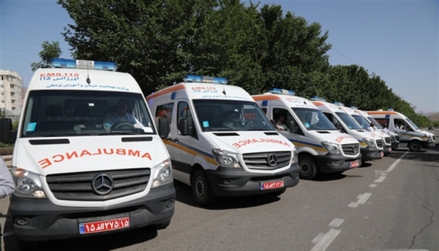 100 دستگاه آمبولانس به ناوگان اورژانس آذربایجانشرقی اضافه شد