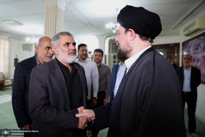 دیدار مسولان سازمان حج و زیارت با سید حسن خمینی