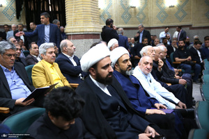 مراسم یادبود حاجیه خانم خدیجه خاتمی در مسجد امیرالمومنین (ع) -1