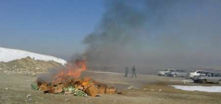 فرمانده انتظامی: 2میلیون و 200هزارعدد مواد محترقه در میاندوآب امحاء شد