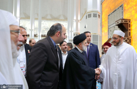 بازدید رئیسی از مسجد جامع الجزایر (10)