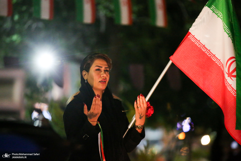 پنجاه و پنجمین شب اجتماع پر شور مردم در فسا