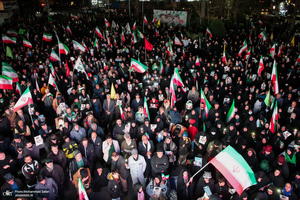 اجتماع حمایت از رزمندگان در مقابله با دشمن آمریکایی - صهیونی در پرند-۱