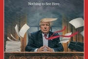 جلد نشریه «تایم» پس از رسوایی اخیر در کاخ سفید
