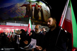مراسم شب بیست و سوم ماه مبارک رمضان در میدان ولیعصر (عج)