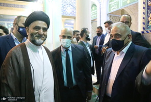 مراسم چهلمین شب درگذشت آیت الله العظمی سید محمدسعید حکیم در قم‎