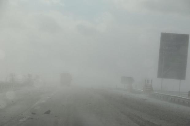مه غلیظ پدیده غالب جاده های زنجان  رانندگان احتیاط کنند