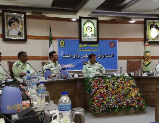 کشف 83 درصدی جرایم خشن در خوزستان 311 قبضه سلاح در خوزستان جمع آوری شد