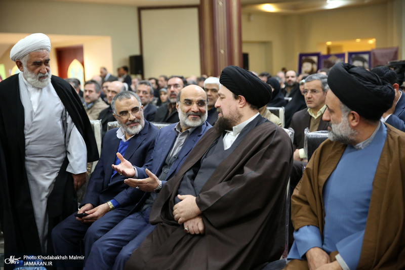 دیدار رییس و کارکنان صدا سیما با سیدحسن خمینی